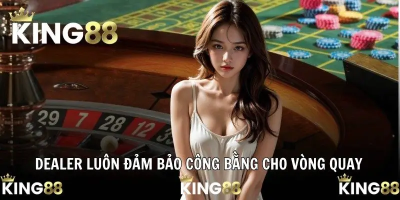Dealer luôn đảm bảo công bằng cho vòng quay